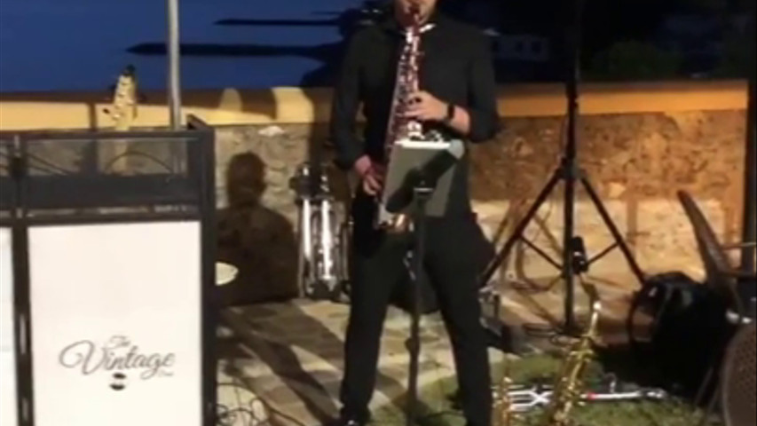 The vintage sax solo