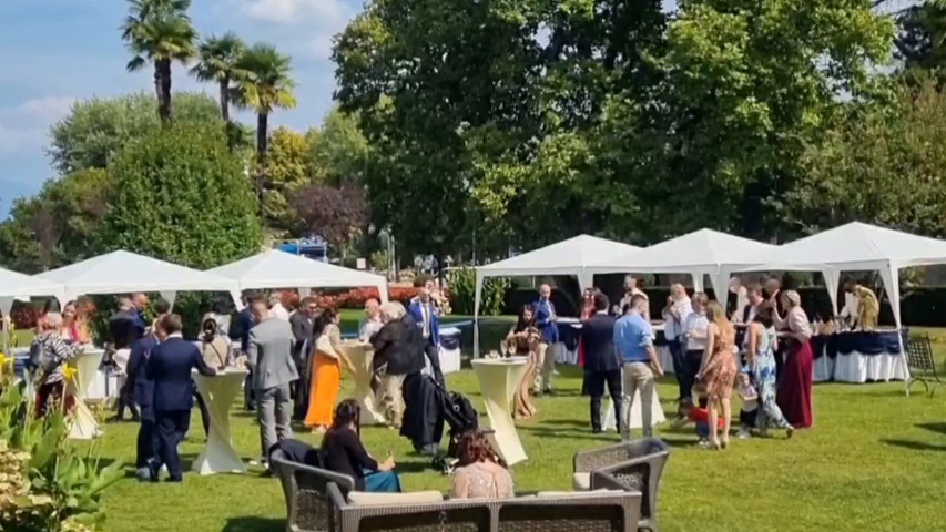 Aperitivo per il matrimonio (Regina Palace)