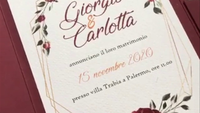 Partecipazione Rose Burgundy