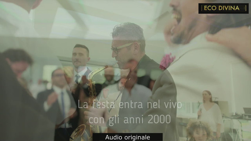 Un matrimonio esuberante 