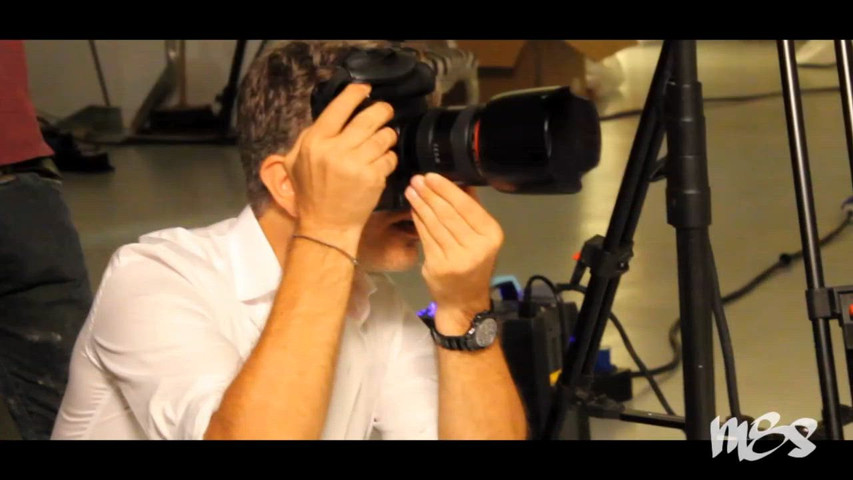shooting fotografico mondadori backstage 