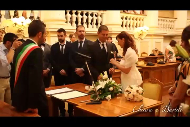 Chiara e Davide, matrimonio civile 2015 (sintesi cerimonia ...