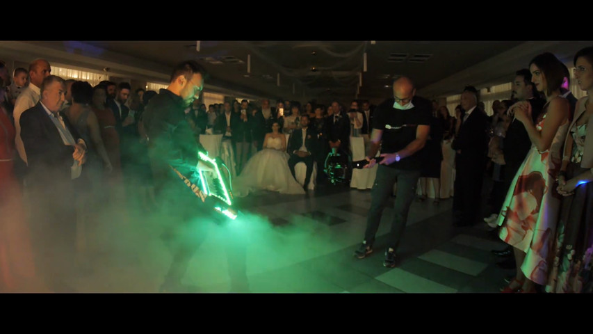 Live wedding led show