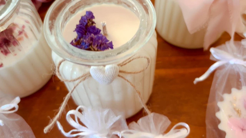 Candele e segnaposto