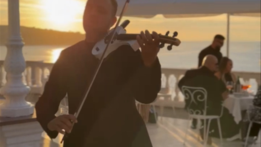 Sunset elletrico violin 