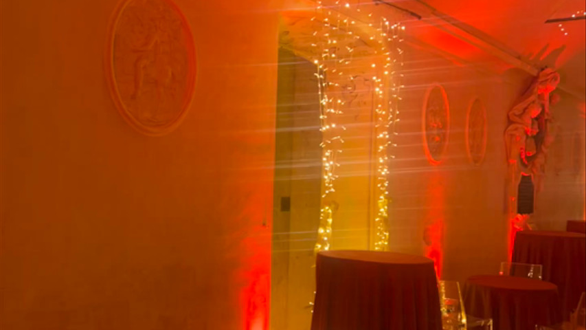 Illuminazione evento