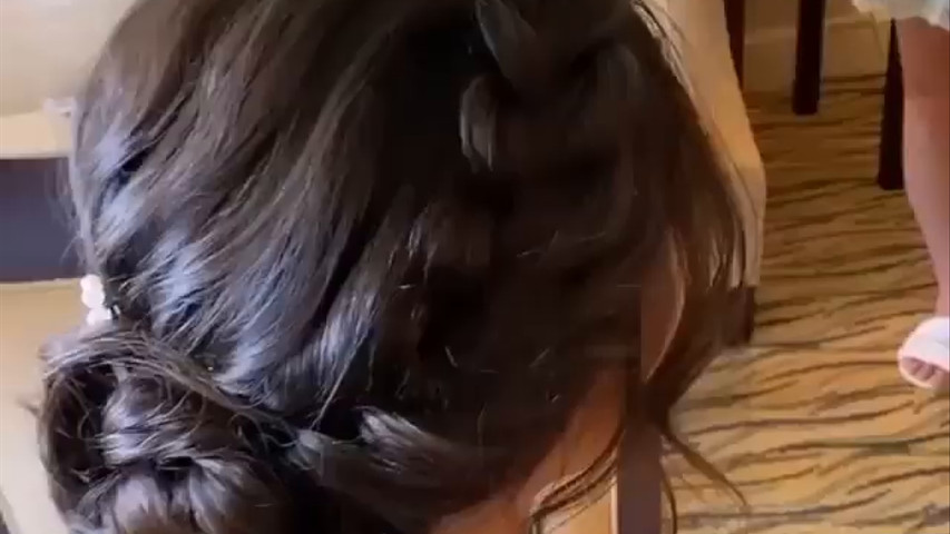 Bride hairstyle