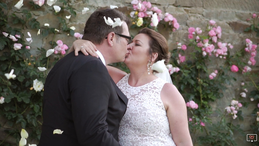 Christine + Kent. Wedding Trailer in Tuscany