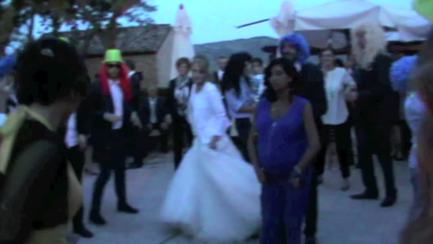 Bailando balli di gruppo Animazione Matrimonio Abruzzo Castello di Septe 