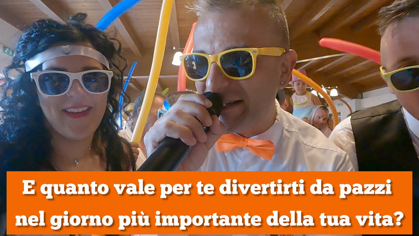 Un matrimonio travolgente dove tutti fanno festa!