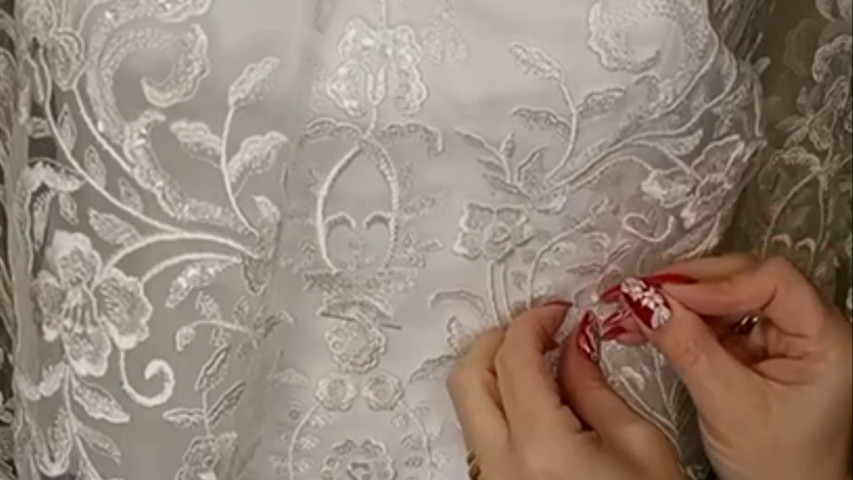 Come nasce un abito da sposa