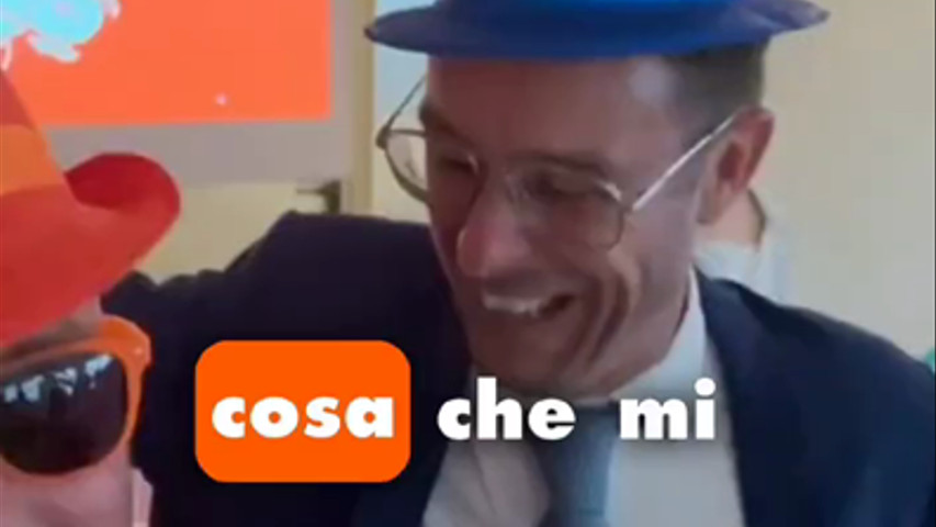 “Non mi sono mai sentito così coinvolto a un matrimonio.” 