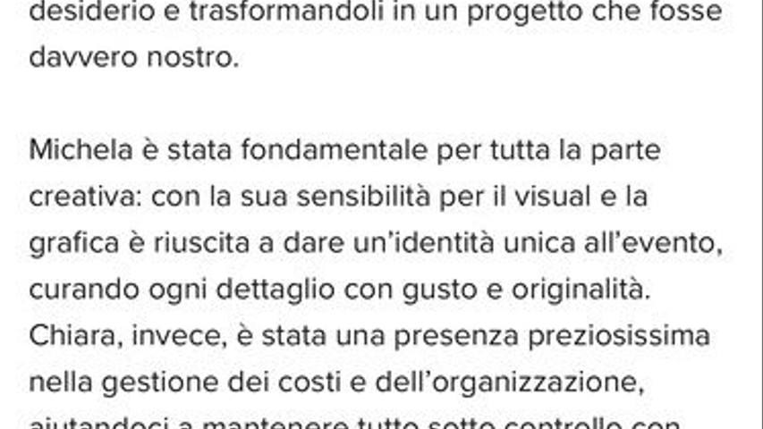 Ma cosa rimane, davvero, dopo un matrimonio?