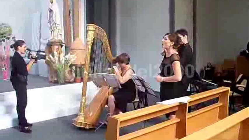 Musica in Chiesa Nuziale con Arpa, Violino e Voce Soprano Napoli 