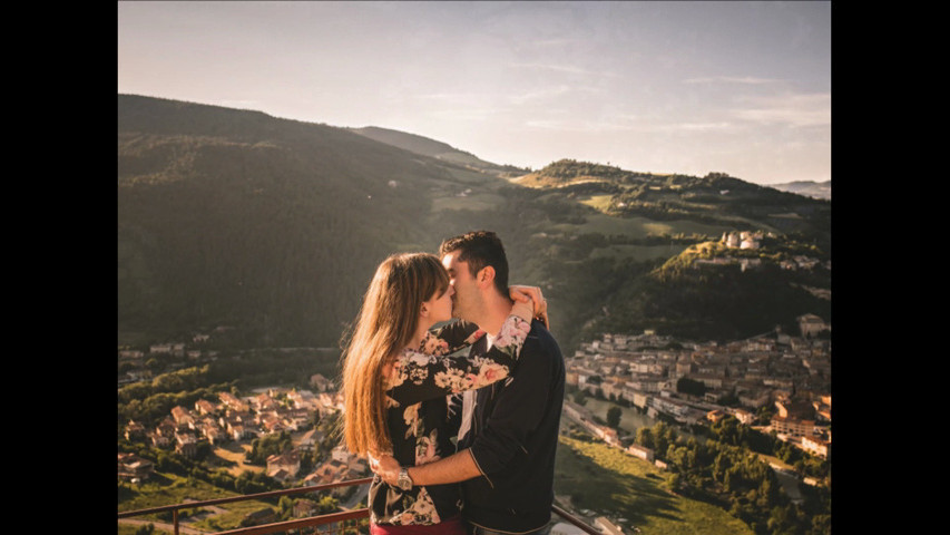 Engagement reportage - Katia & Federico a Fossombrone