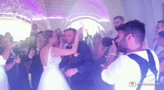 Accoglienza Sposi con bastoncini led