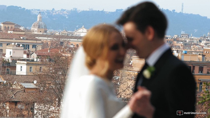 A magical wedding in Rome