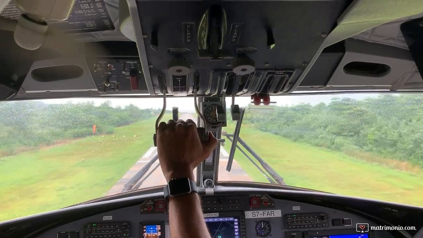 In volo sulle Seychelles 