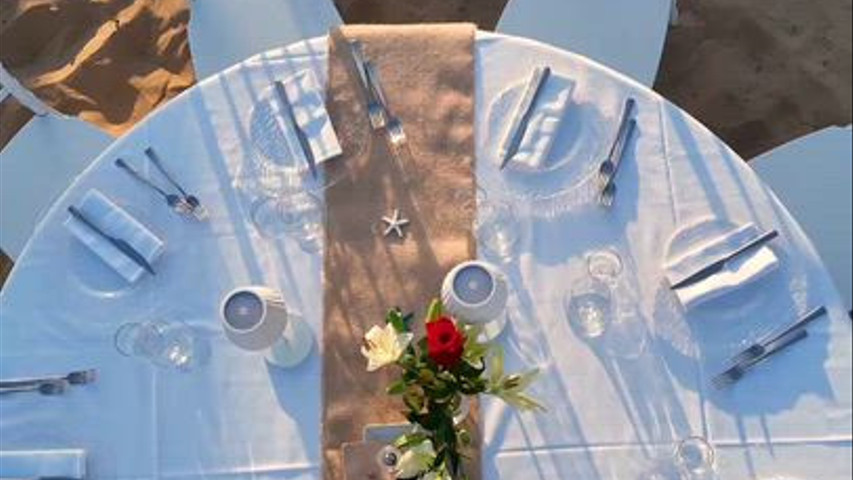 anniversario in spiaggia