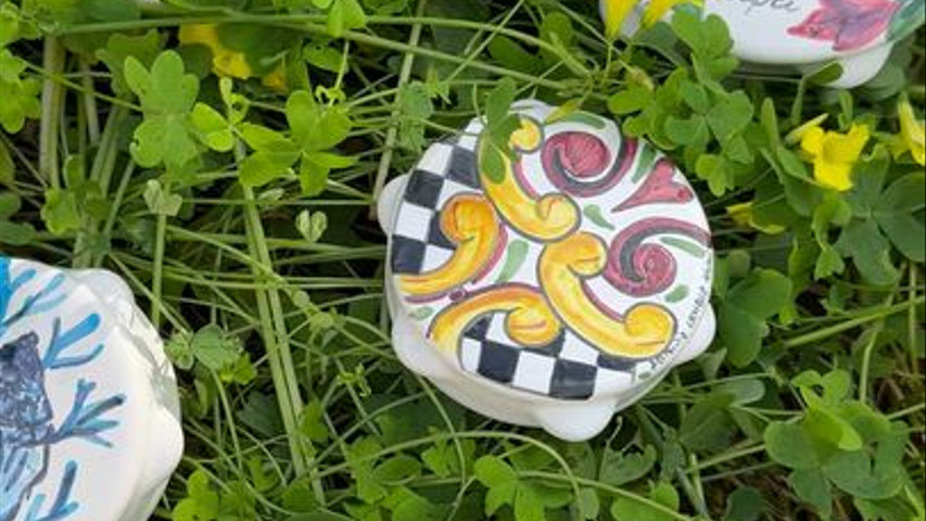 Tamburelli in ceramica 