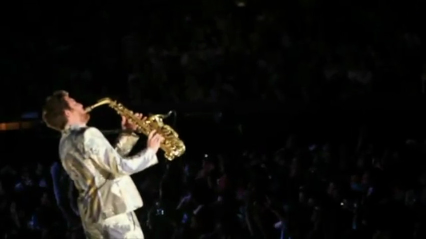 Stadio San Siro - Jovanotti assolo sax