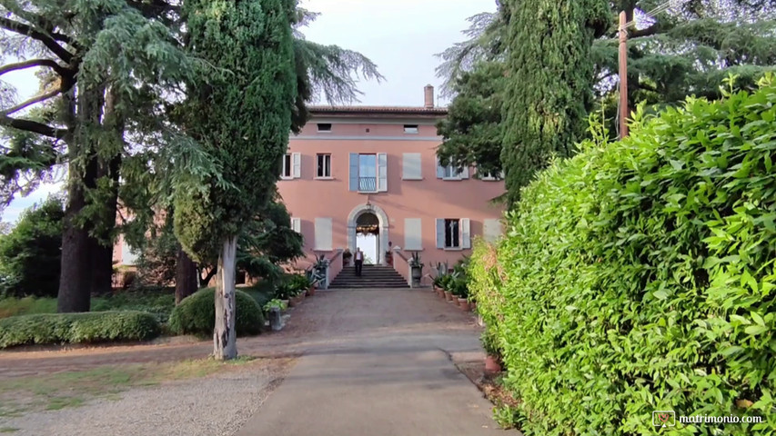 Wedding sulla collina di Bologna con una vista d'incanto
