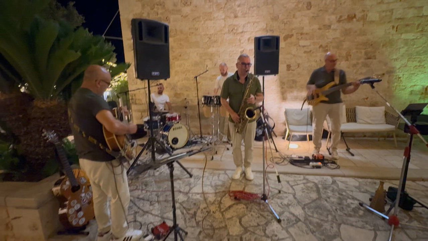 Standard jazz in Masseria Serritella 