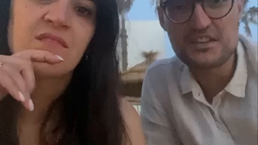 Enrica e Stefano dalla Tunisia