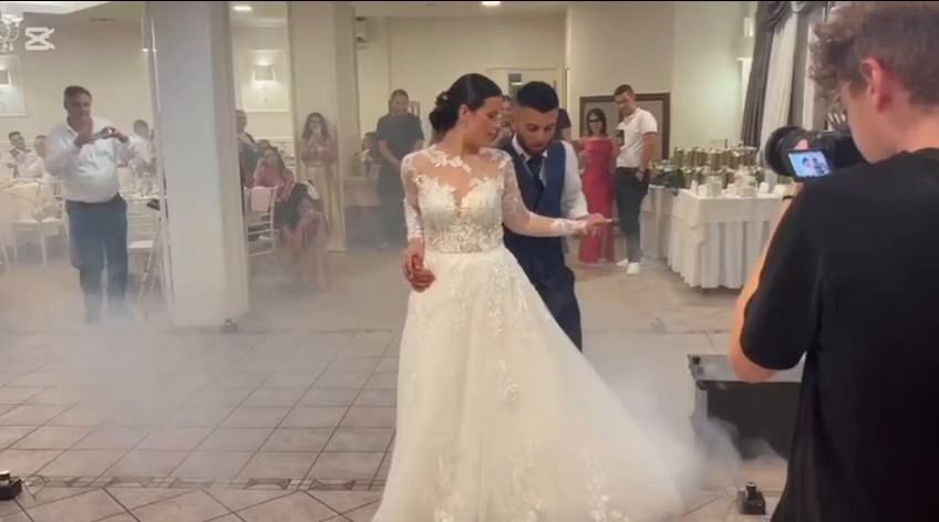 Ballo Sposi Con Nebbia Bassa