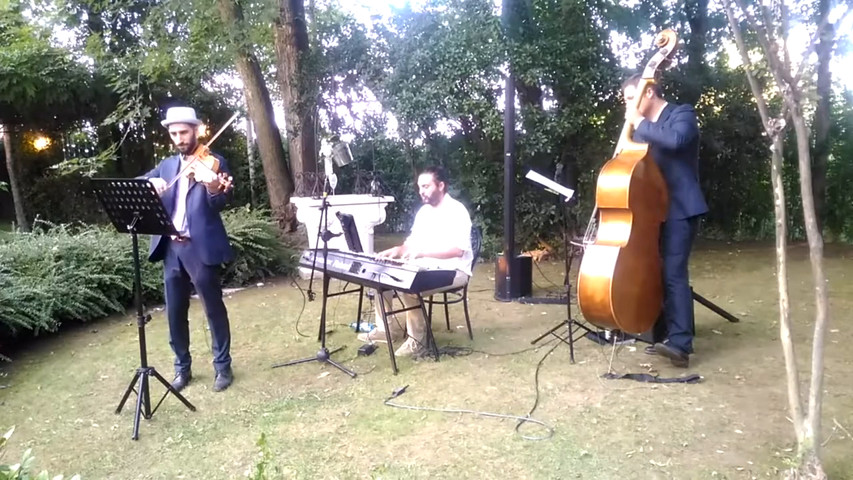 Trio violino piano e contrabbasso