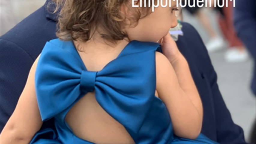 Matrimonio blu ottanio