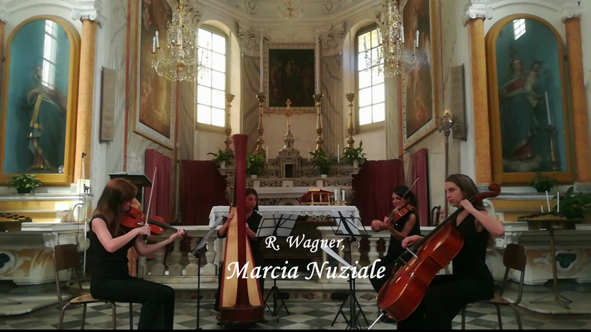 R. Wagner, Marcia Nuziale - Arpa classica e trio d'archi 