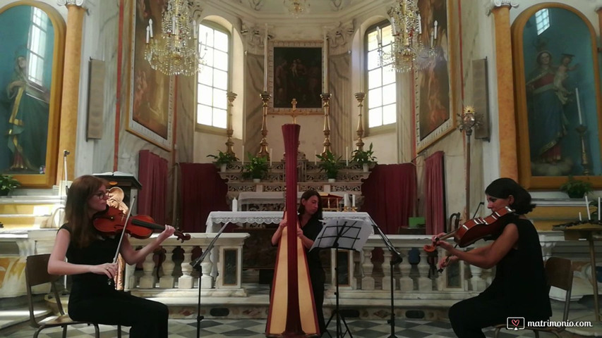 G. F. Haendel, Lascia ch'io pianga - Violino, viola e arpa classica 