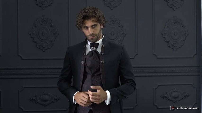 Marsina nero bordeaux - Giuseppe Rocchini 