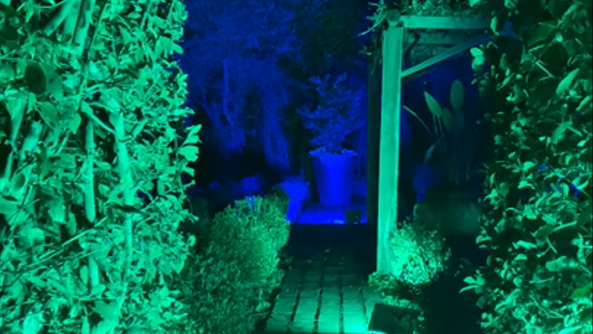 La magia delle luci in Serra