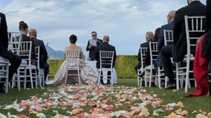 Matrimonio sul lago