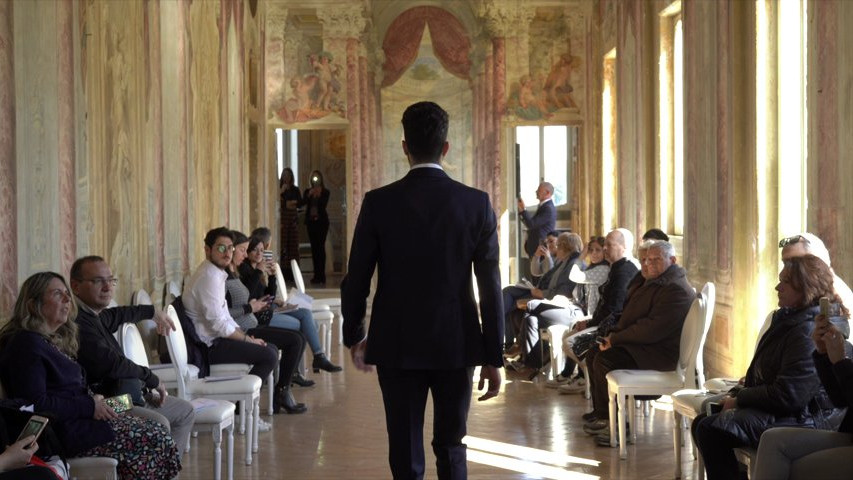 Carosi uomo a Villa Grazioli