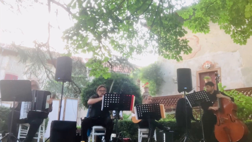 Aperitivo Ricevimento Quartetto con Fisarmonica