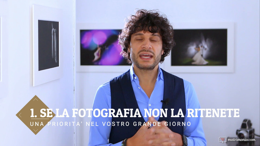 3 motivi per non scegliermi come fotografo di matrimonio