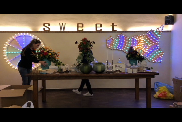 Time-lapse confettata