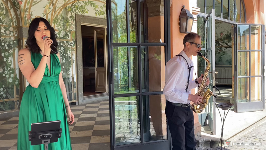 Cantante e Sax Relais Appia Antica