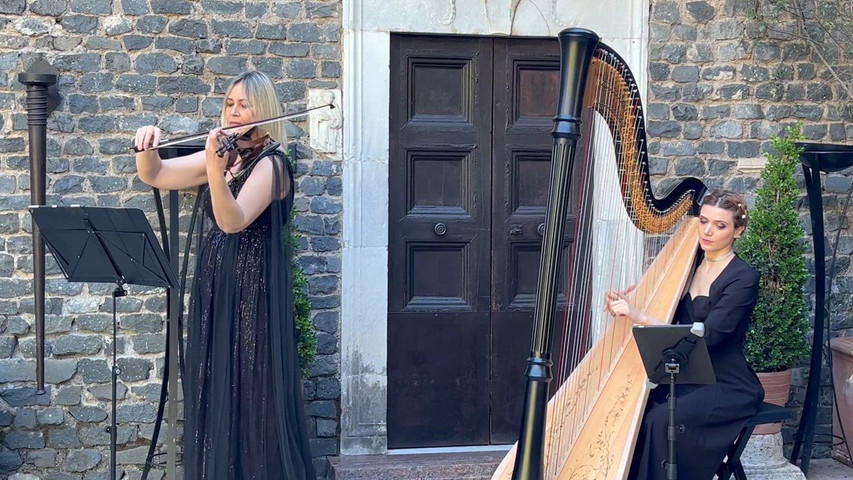 Arpa e Violino al Castello della Spizzichina