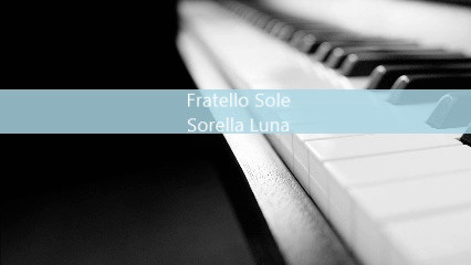 Fratello sole sorella luna