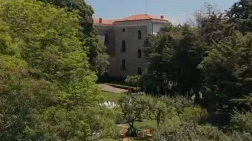 Il giardino allestito