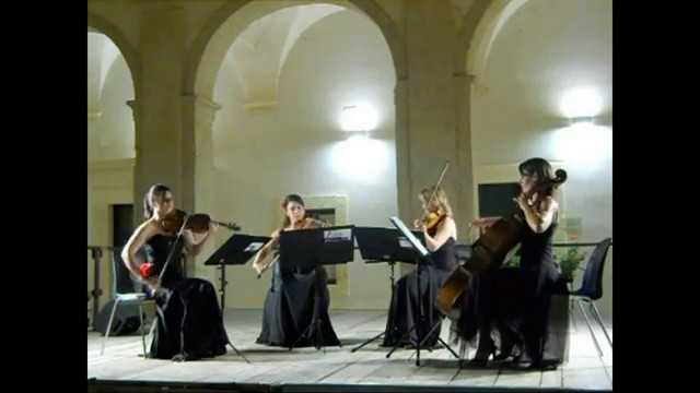 Dammen quartet concerto a Modica