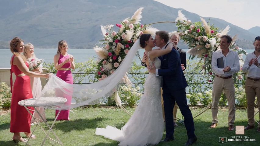 Trailer Edward e Linda Wedding Lago di Como Italy Palazzo Gallio 