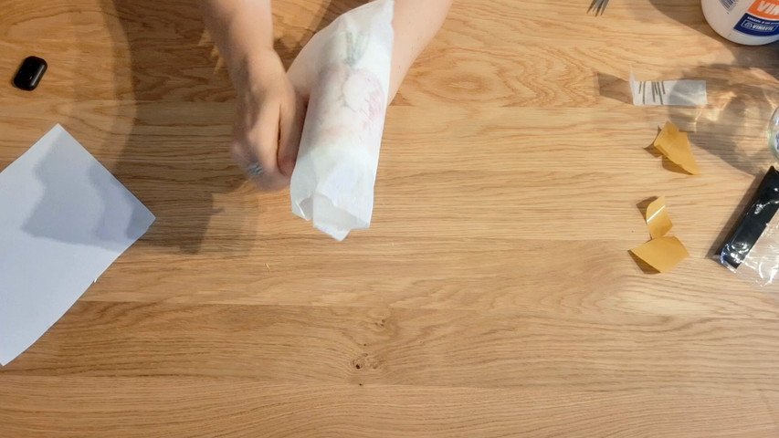 Tutorial decorazione candela shabby chic