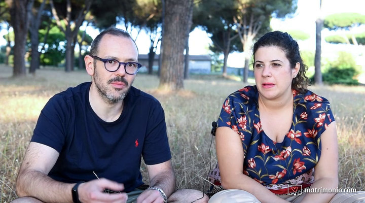 Alfredo ed Eleonora prova fotografica "Costruire un'intesa è indispensabile per vivere l’evento con più serenità!"