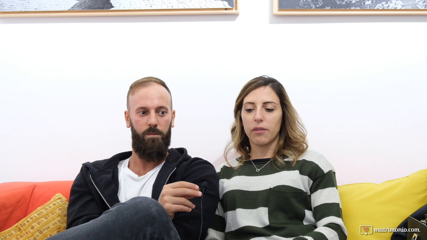 Giulia e Giovanni testimonianza dopo la selezione delle foto