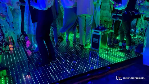Pista da ballo led